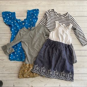 Girls dress & romper bundle Zara, Gap 5